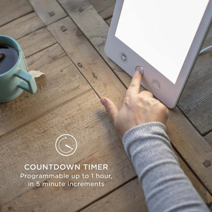 Lampe de luminothérapie Verilux Happylight Luxe - Blanche