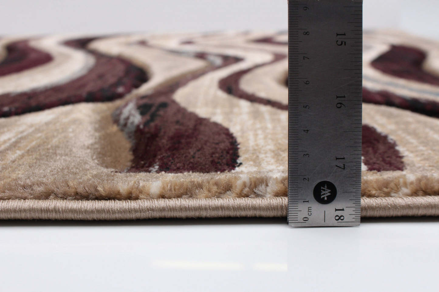 Carpette Allonah bleue - 3 pi 11 po x 5 pi 7 po