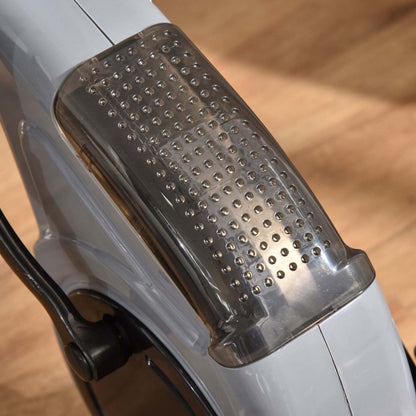 Vélo d'exercice souple Soozier avec résistance magnétique à 8 niveaux, gris