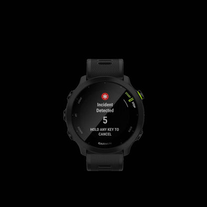 Garmin Forerunner® 55 Montre De Course Gps Intelligente - Suivi Des Sports Et De La Condition Physique, Résistante À L'eau - Noir
