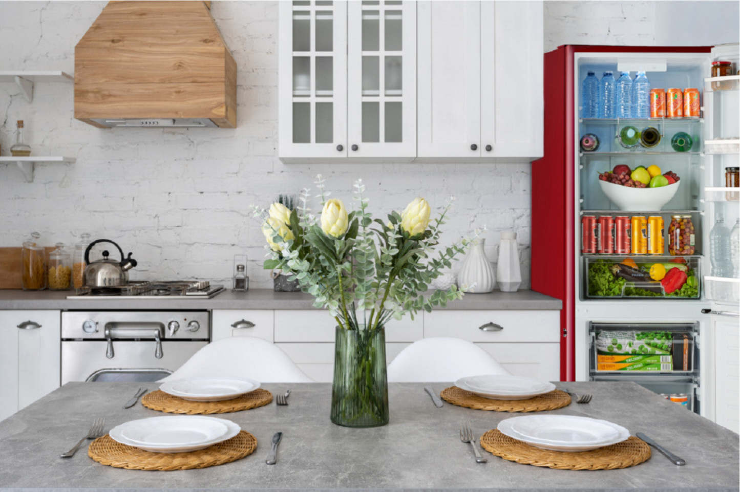 io 11 Cu. Fort. Réfrigérateur rétro à congélateur en bas - ALBR1372R-R | Réfrigérateur rétro iio de 11 pi³ à congélateur inférieur - ALBR1372R-R | ALBR13RR