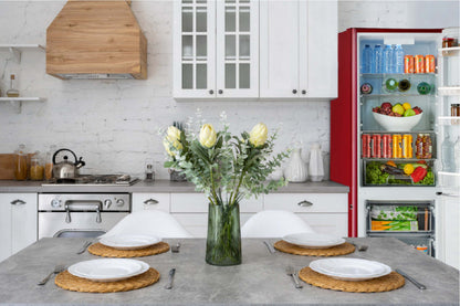 io 11 Cu. Fort. Réfrigérateur rétro à congélateur en bas - ALBR1372R-R | Réfrigérateur rétro iio de 11 pi³ à congélateur inférieur - ALBR1372R-R | ALBR13RR