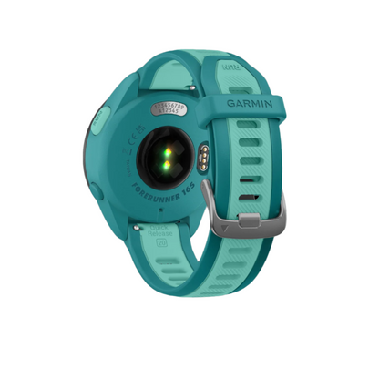 Garmin Forerunner® 165 Montre Gps Intelligente - Suivi De La Santé Avec Écran Amoled - Turquoise/aqua