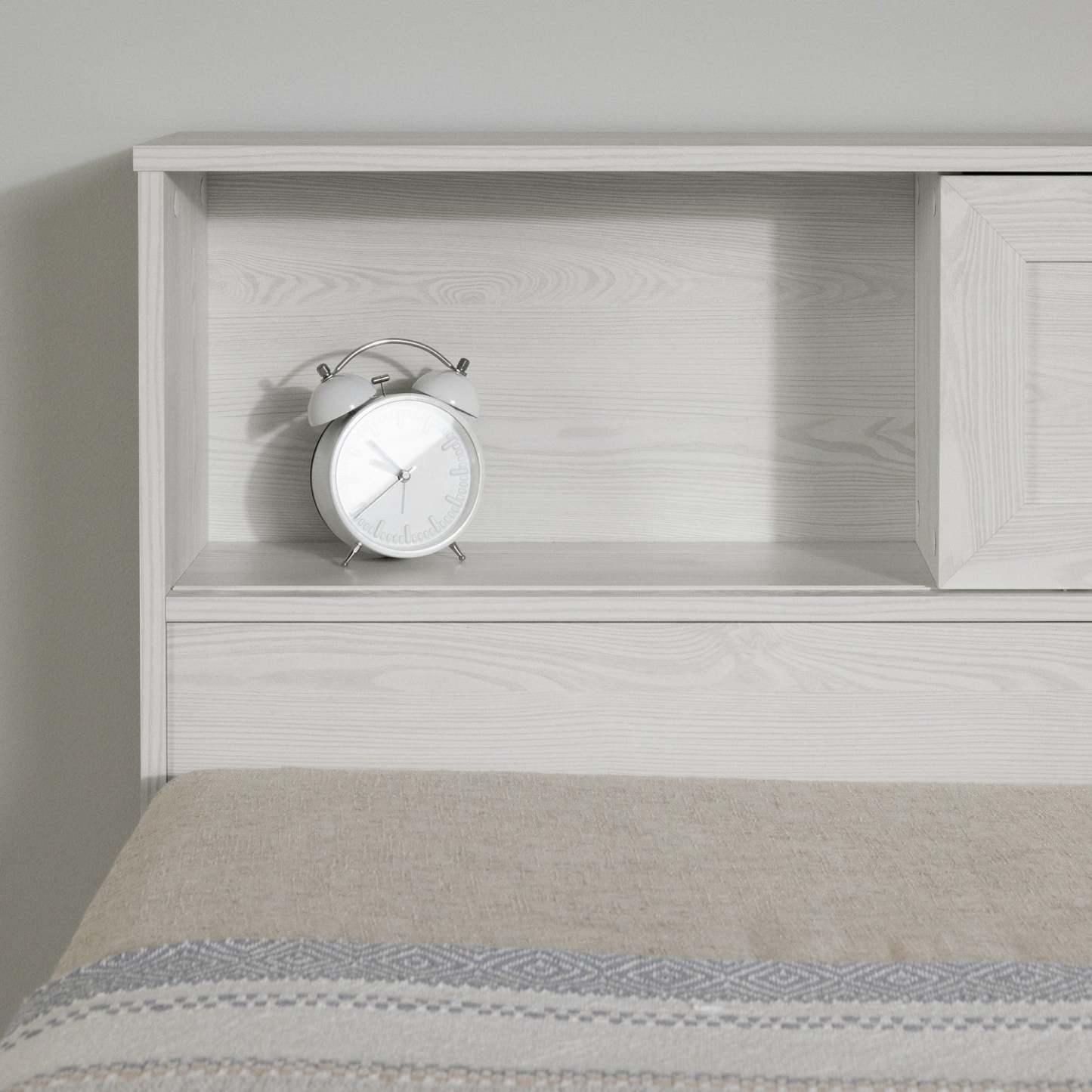 Tête de lit bibliothèque Hazen - White Pine|Tête de lit bibliothèque Hazen - pin blanc