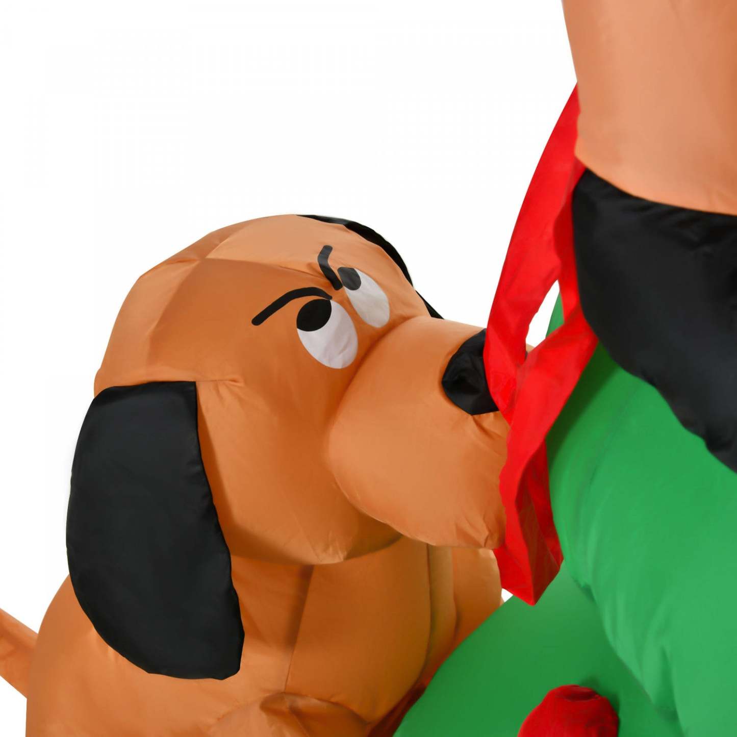 Homcom 6ft Gonflable Christmas Tree Decoration|Homcom Décoration De Noël Gonflable, Sapin De Noël De 6 Pieds