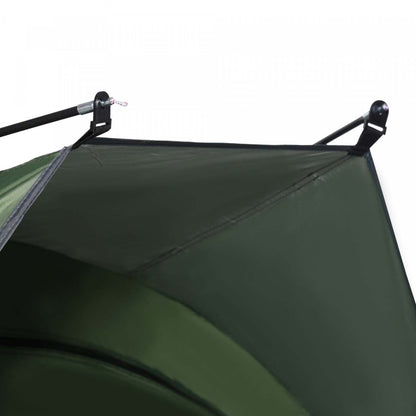 Outsunny Pop Up Tent, Tente de Plage, Abri Solaire Protégé UV Avec Sac de Transport et Sardines pour 2-3 | Tente De Plage Abri De Plage Pliable Dim. 2,30l X 1,40l X 1,27h M Fenetre Sac Transport Inclu Polyes