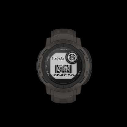 Garmin Instinct® 2 Montre Gps Intelligente - Pour La Randonnée, Le Vélo Avec Support Multi-gnss - Graphite