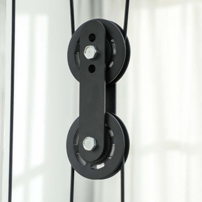 Sportnow Multi-gym Smith Machine Power Cage pour salle de sport à domicile levage de poids