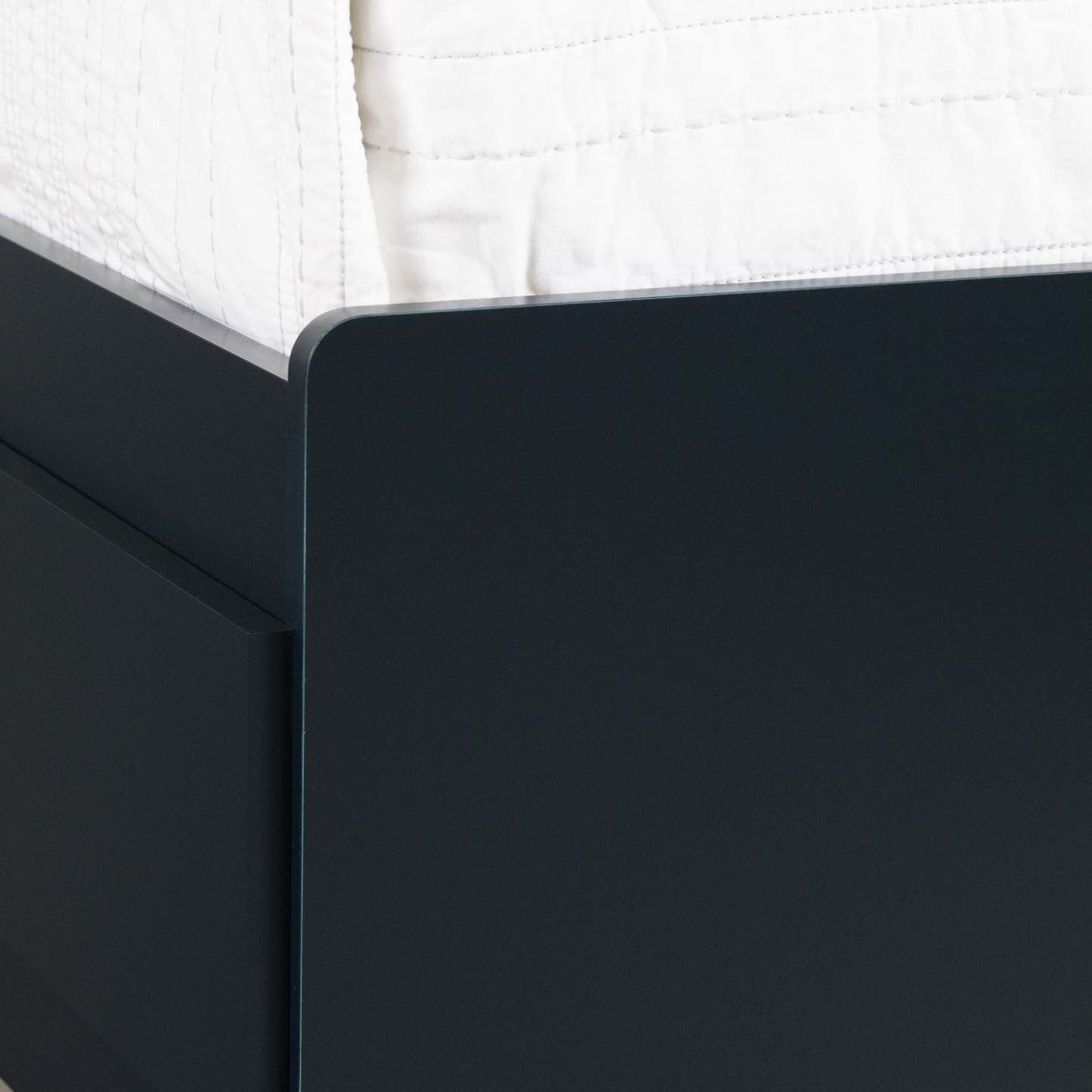 Lit simple Hazen Mates - Bleu marine