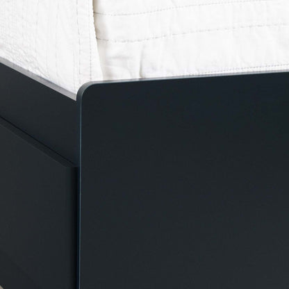 Lit simple Hazen Mates - Bleu marine