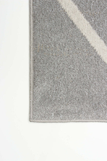 Kenza Grey Machine Washable Area Rug - 5'0 x 7'0|Tapis Kenza gris lavable à la machine - 5 pi 0 po x 7 pi 0 po|D86FC6WF