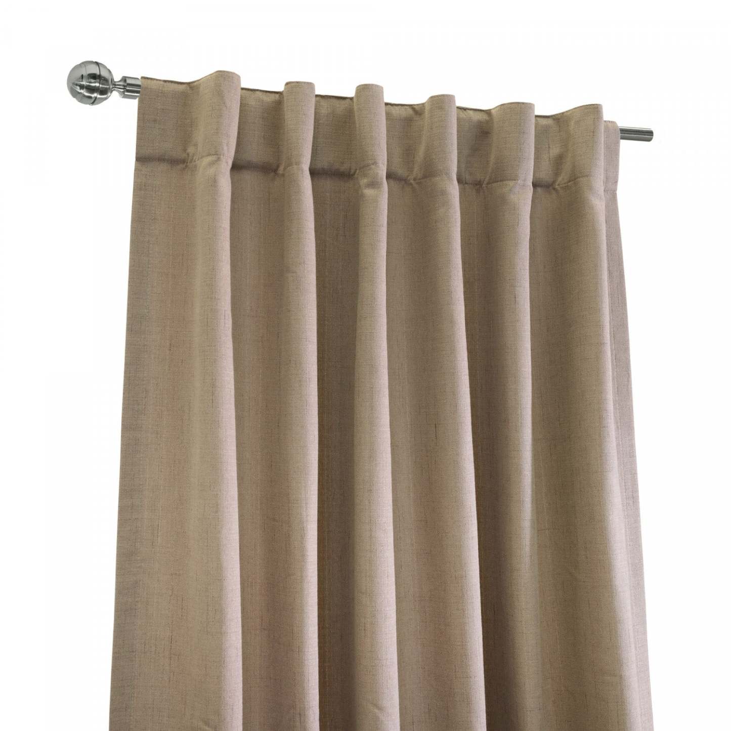 Habitat Mulberry Blush Light Filtering Dual Header Curtain Panel - 54 x 84|Panneau de rideau filtrant la lumière Mûre rose tendre à double têtes d'Habitat - 54 x 84