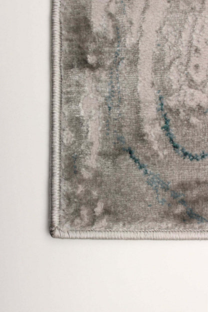 Tapis Zhara Sarcelle - 8'0 x 10'0|Carpette Zhara bleu sarcelle - 8 pi 0 po x 10 pi 0 po