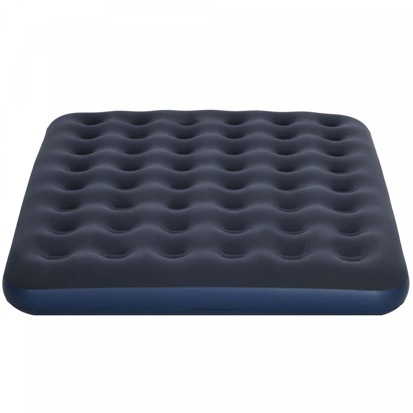 Matelas pneumatique Outsunny Queen, lit double gonflable, bleu foncé