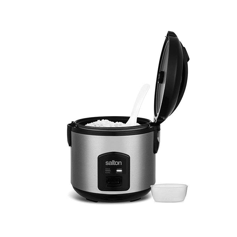 Salton SS Jar Style Rice Cooker - RC2027|Cuiseur à riz Salton de style bocal en acier inoxydable - RC2027
