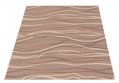 Tapis Bellezza Brun 2'2 x 3'0|Carpette Bellezza brune 2 pi 2 po x 3 pi 0 po|D21YC043