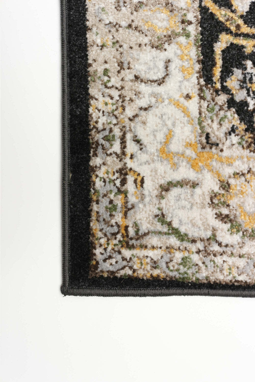 Legacy Black Machine Lavable Area Rug - 2'6 x 8'0|Carpette Legacy noire lavable à la machine - 2 pi 6 po x 8 pi 0 po|D86FLRZO