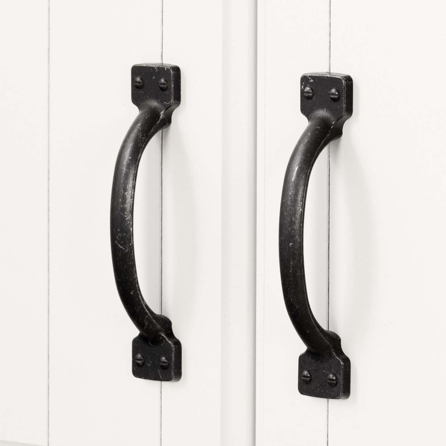 Farnel Armoire de rangement à 2 portes - Blanc pur | Farnel Armoire de rangement avec 2 portes - Blanc solide | D83GCB3T