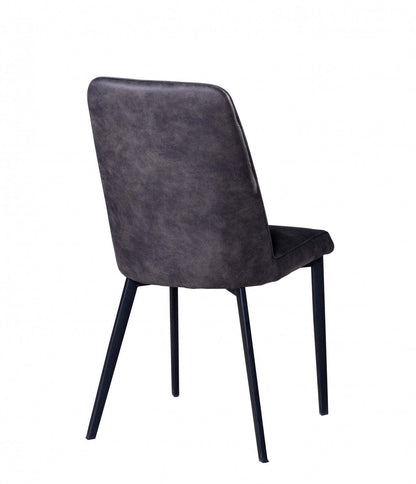 Chaise De Salle A Manger Sumatra En Tissu Gris (ensemble De 2) | Chaise de salle à manger Sumatra, gris (lot de 2)