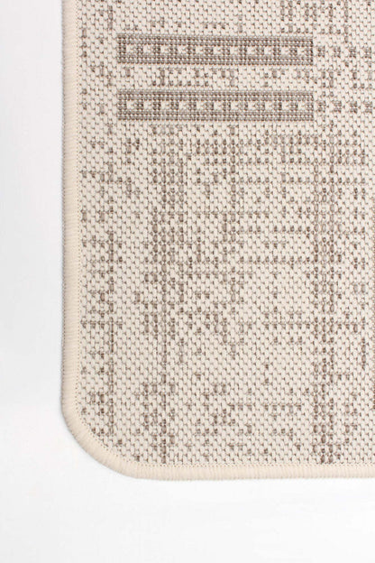 Tapis Joni Ivoire - 4'4 X 6'5 |Carpette Joni ivoire - 4 pi 4 po x 6 pi 5 po