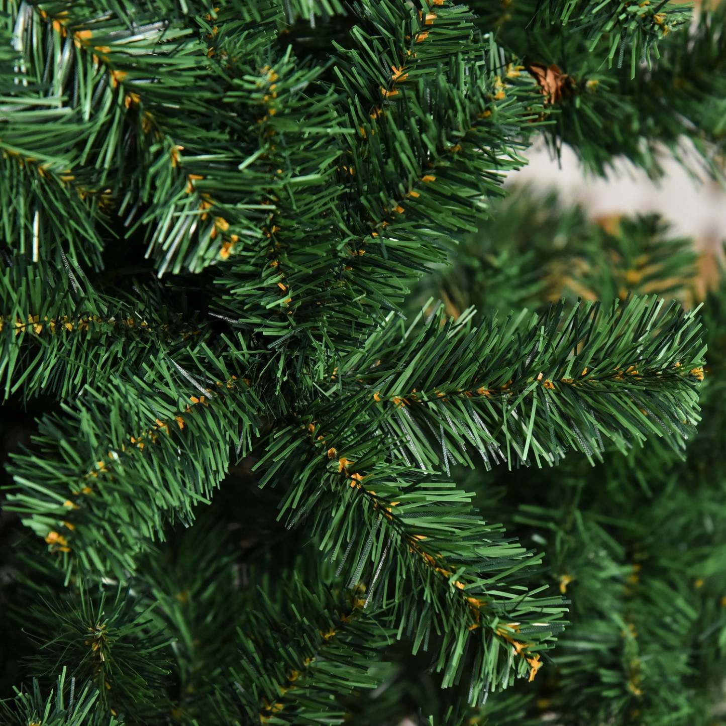 Homcom Sapin de Noël Artificiel de 6 pieds avec Ornement de Décoration et 624 Branches|Homcom Sapin de Noël Artificiel de 1,8 m avec Ornement de Décoration et 624 Branches