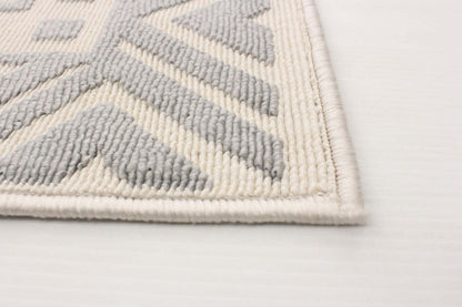 Tapis Gaia gris clair 120 x 170 cm | D86FD1AF