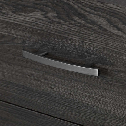 Commode Fusion à 5 tiroirs - Chêne Gris | Commode Fusion 5 Tiroirs - Chêne Gris