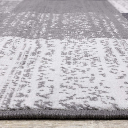 Florence Distressed Blocks Indoor Area Rug - 4'7 x 6'7|Tapis d'intérieur à motifs de blocs vieillis Florence - 4 pi 7 po x 6 pi 7 po