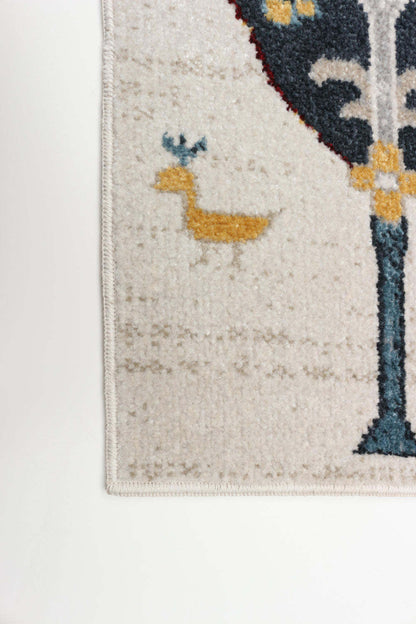 Tapis lavable en machine Pine Ivory - 3'0 x 5'0|Carpette Pine ivoire lavable à la machine - 3 pi 0 po x 5 pi 0 po|D86FXUIV