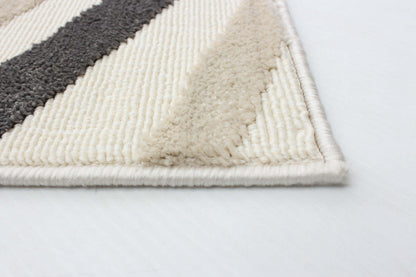 Tapis Nikkos Taupe 3'11 x 5'7|Carpette Nikkos taupe 3 pi 11 po x 5 pi 7 po|D86FRNIV