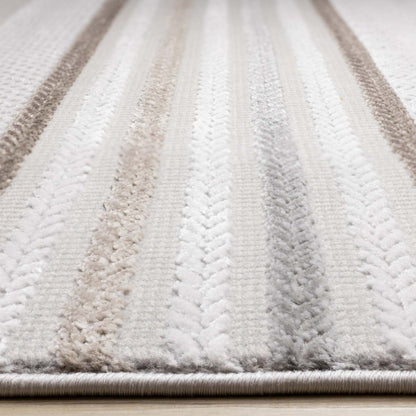 Tapis d'intérieur rayé London - 6'7 x 9'6|Carpette London à rayures pour l'intérieur - 6 pi 7 po x 9 pi 6 po