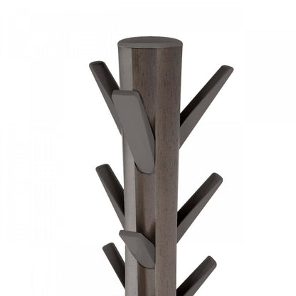 Umbra Modern Wood Flapper Coat Rack - Gris|Portemanteau moderne Flapper de Umbra en bois - gris
