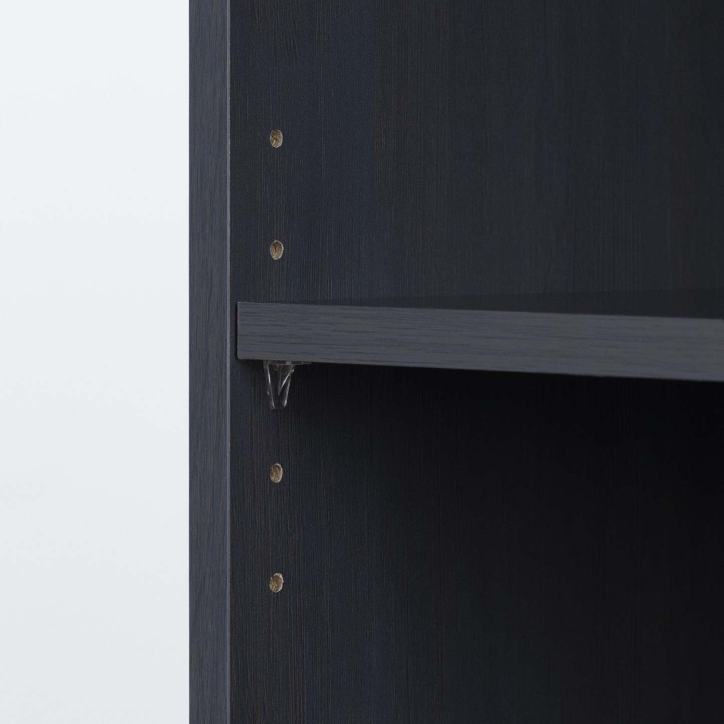 Axess Bibliothèque Étroite 5 Tablettes - Myrtille | Bibliothèque étroite à 5 étagères Axess - Myrtille