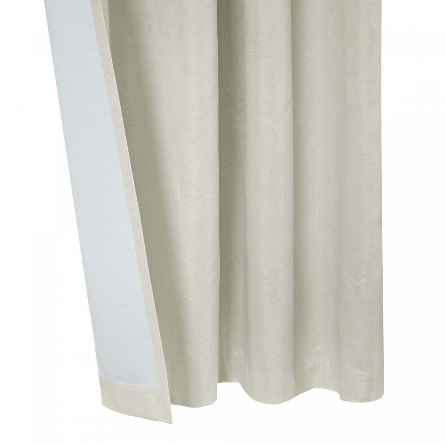 Thermaplus Vigo Blackout Grommet Curtain Panel - 52 x 95|Panneau de rideau coupe-lumière à œillets Vigo blanc cassé de Thermaplus - 52 x 95