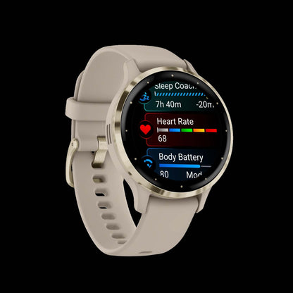 Garmin Venu® 3s Montre Gps Intelligente - Suivi De La Santé Avec 14 Jours D'autonomie, 41 Mm - Boîtier Gris Français