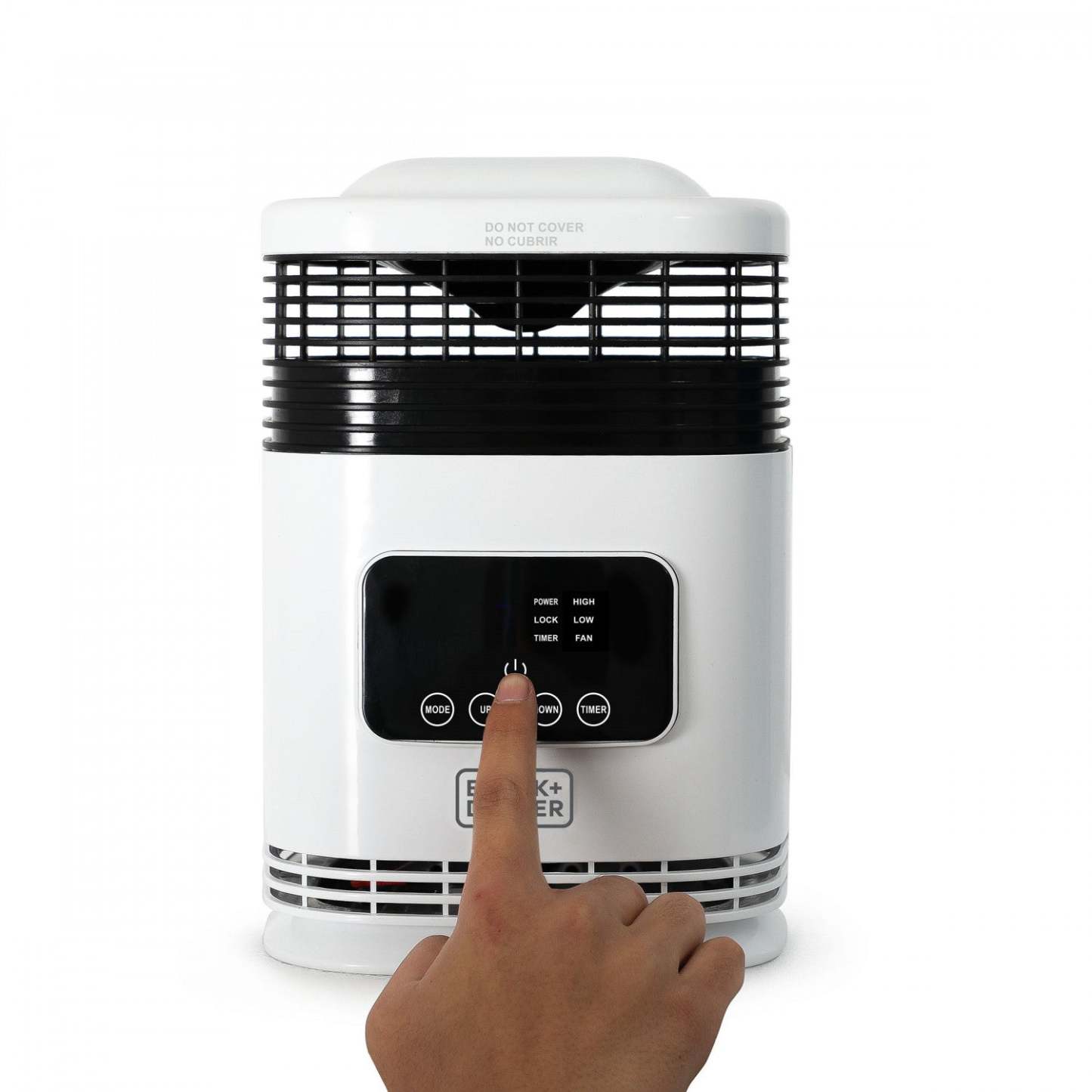 Black+Decker 10.2 Flameless Portable Heater |Radiateur portatif Black+Decker de 10,2 po sans flamme