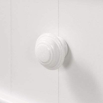 Commode Savannah à 4 tiroirs - Blanc pur | Commode Savannah 4 Tiroirs - Blanc Solide