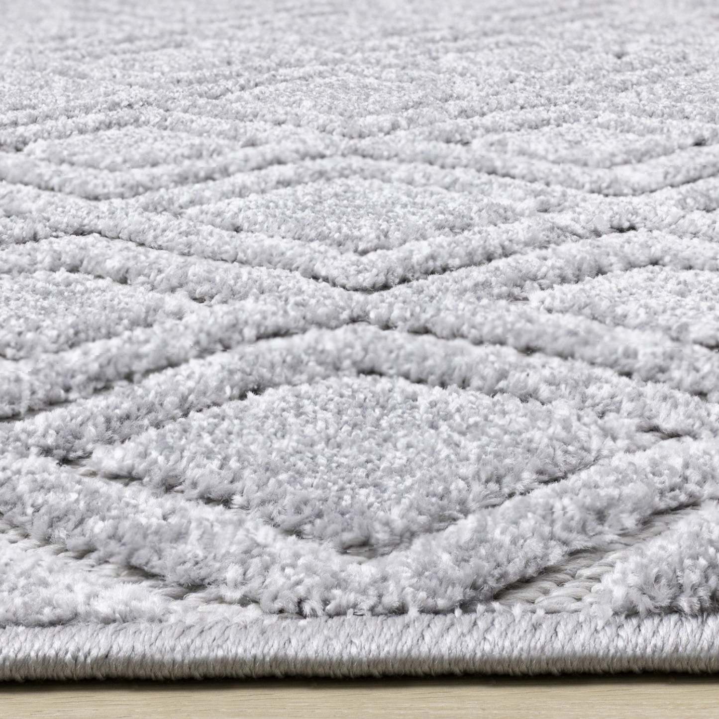 Carpette Oslo texturée moderne - 6 pi 7 po x 9 pi 6 po