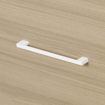 Commode 6 Tiroirs Munich - Blanc Et Orme Doux | Commode Munich 6 Tiroirs - Blanc Et Orme Naturel