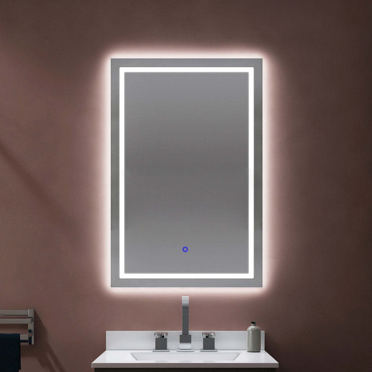 Frielle Silver 42 Mirror|Miroir Frielle de 42 po argenté