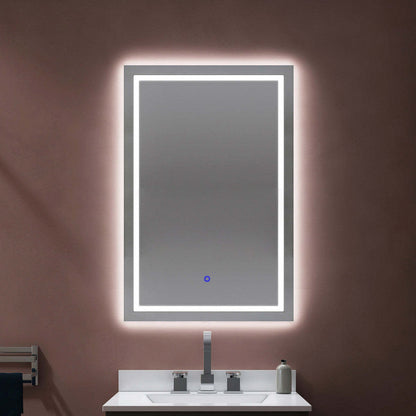 Frielle Silver 42 Mirror|Miroir Frielle de 42 po argenté