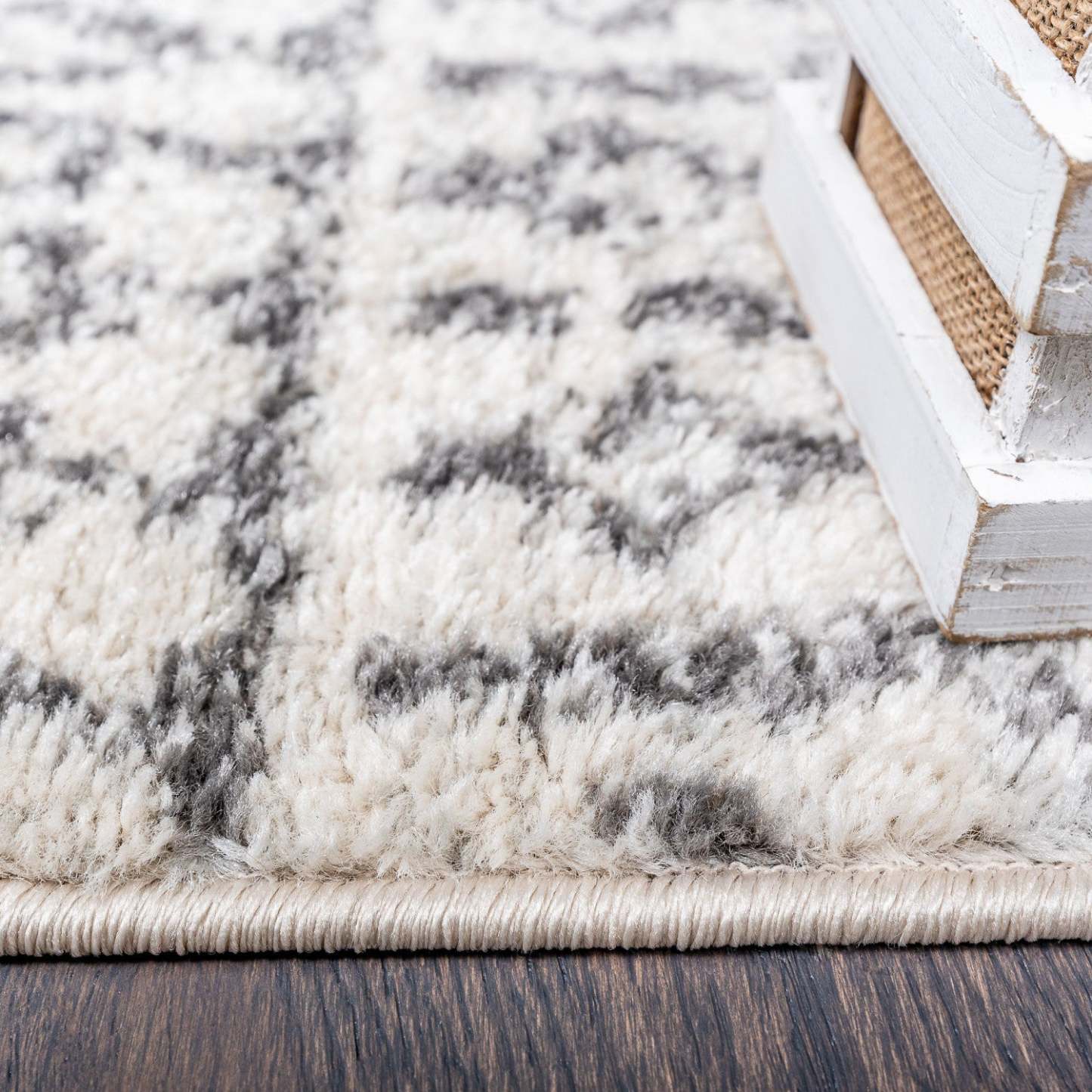 Tapis Roma Safi Gris 4x6 | Carpette Roma Safi grise 4 x 6 | D80GVEWS