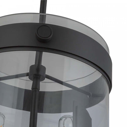 Luminaire suspendu Dahlia à 3 lumières, lampe noire | Suspension Dahlia A 3 lampes, Noire