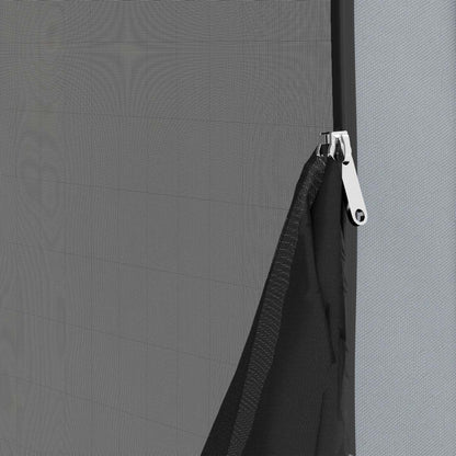 Outsunny Tente Écran Pop Up 11ft, Gazebo de Camping Upf50+ Avec Sac de Transport