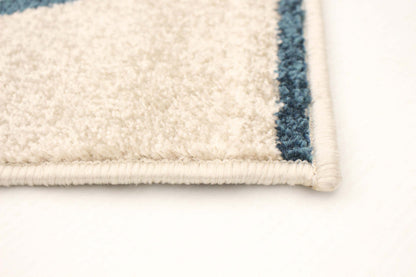 Tapis Anandi ivoire-bleu - 7'10 x 10'2|Carpette Anandi ivoire-bleu - 7 pi 10 pox 10 pi 2 po| D2A9N9Q5