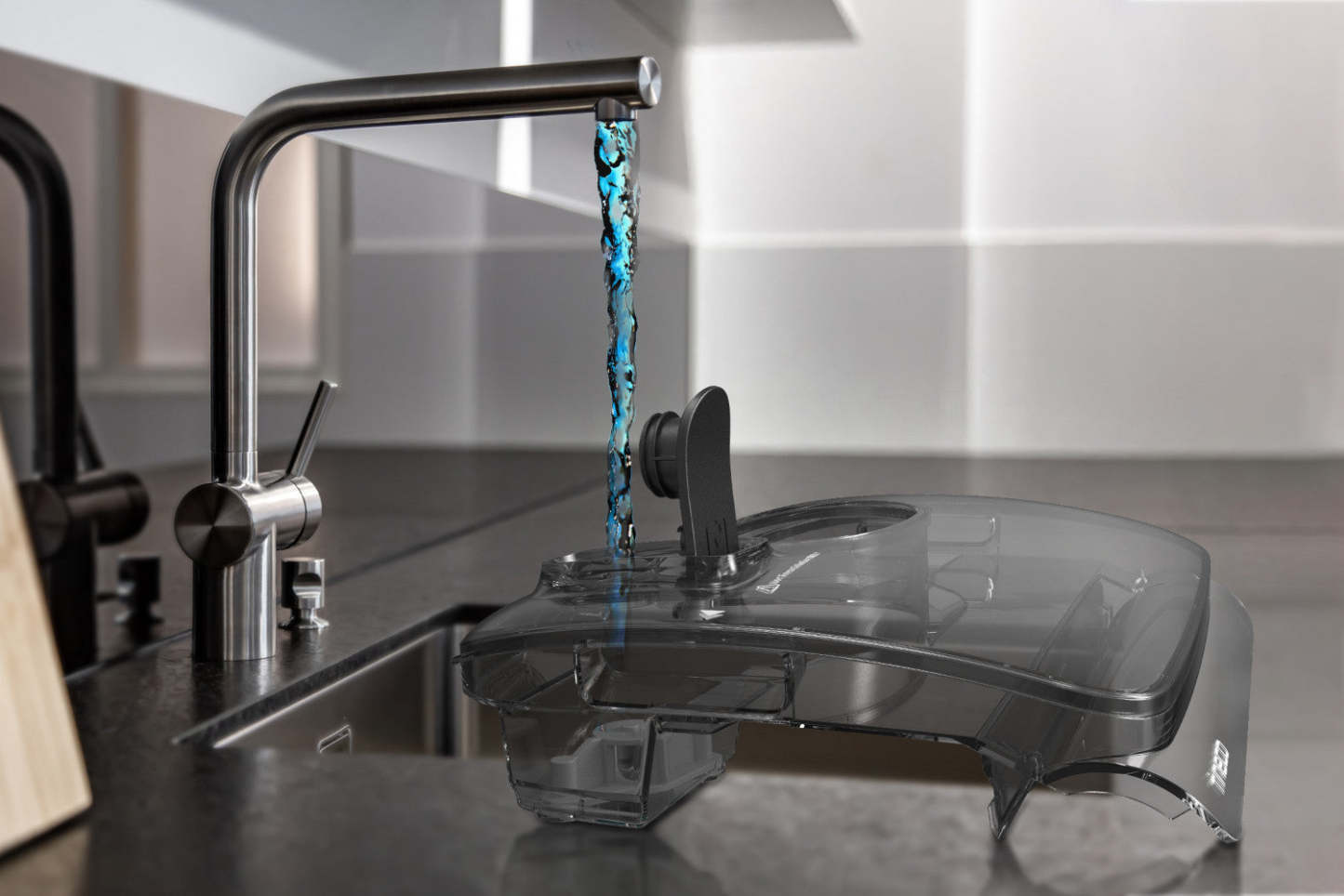 Nettoyeur de sols sans fil Tineco Go H2O Hammerhead | Aspirateur balai à main Tineco Go H2O Hammerhead