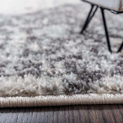 Tapis Roma Diamond Gris 4x6 | Carpette Roma Diamond grise 4 x 6 | D80GOM7N