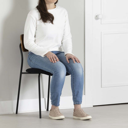 Hype Black Brown Dining Chair - Set of 2|Chaise de salle à manger Hype noire et brune - ensemble de 2