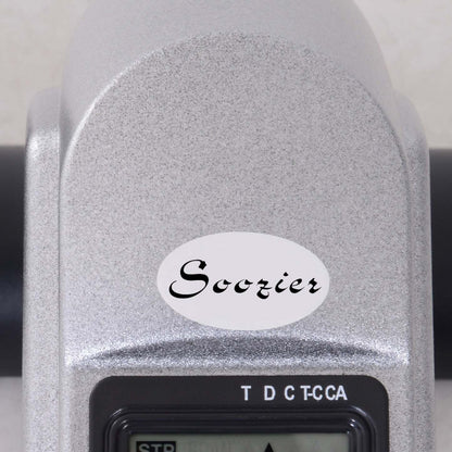Soozier Mini Velo D'exercice Portable A Pedales Pour Velo D'interieur Avec Ecran Lcd Argente