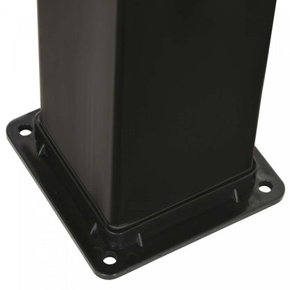 Douche solaire extérieure Outsunny de 7 pieds avec pommeau de douche à main, 10,6 gallons